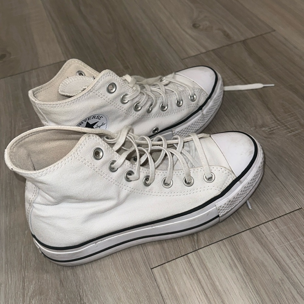 Platform high top converse